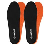 riemot 2 Pairs Sport Insoles for Men & Women - Shock-Absorbing Sports Insole for Running, Walking, Cushioned Breathable Shoe Inserts for Hiking, Active Lifestyles Soft Inner Soles, Black, UK 10