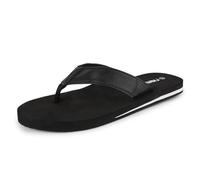 riemot Flip Flops Men Thong Sandals - Summer Holiday Surf Beach Pool Sandal, Comfort Lightweight Thongs Shower House Slippers, Non-Slip Walking Shoes, Black UK8 / EU42