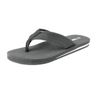 riemot Flip Flops Men's Thongs Sandals, Comfort Lightweight Thong with Arch Support Shoes Summer Outdoor Beach Pool Sandal, Non-Slip Walking Slippers,Grey UK 13/EU47