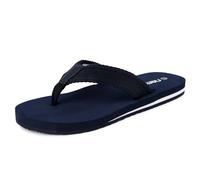 riemot Flip Flops Men's Thongs Sandals, Comfort Lightweight Thong with Arch Support Shoes Summer Outdoor Beach Pool Sandal, Non-Slip Walking Slippers,Navy UK 13/EU47