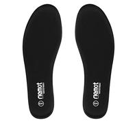 riemot Memory Foam Insoles for Women and Men,Comfort Insole Cushioned Shoe Inserts Replacement,Arch Support Insoles for Trainers Sports Shoes Work Boots Shoes,Shock Absorbing Inner Soles,Black,UK 6
