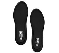 riemot Memory Foam Insoles for Men and Women,Replacement Shoe Inserts for Sports Shoes,Trainers,Sneakers,Work Boots and Walking Shoes, Men Black UK7/EU41