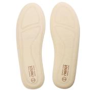 riemot Memory Foam Insoles for Men and Women,Replacement Shoe Inserts for Sports Shoes,Trainers,Sneakers,Work Boots and Walking Shoes,Comfort,Cushioning, Women Beige UK 7