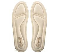 riemot Memory Foam Insoles for Men and Women,Replacement Shoe Inserts for Sports Shoes,Trainers,Sneakers,Work Boots, 7, Women Beige