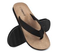 riemot Men's Flip Flops, Comfort Beach Sandals with Non-Slip Sole, Lightweight Thongs Shoes with Arch Support, Summer Casual Slippers for Pool, Shower, and Holiday Wear, UK 12