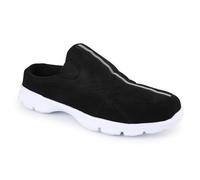riemot Mules for Women Men Slip On Sneakers Breathable Mesh Walking Shoes Lightweight Open Back Sneaker & House Slippers Comfortable Closed Toe Slides Indoor/Outdoor Casual Shoe US6-12, Black for Men