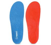 riemot Terry Cloth Sport Insoles Comfort PU Foam Shoe Insole Soft for Sneakers, Running, Work Shoes - for Leisure and Sport - Blue UK6 / EU39