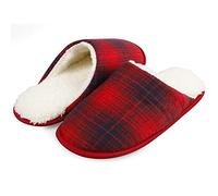 riemot Unisex Warme Plüsch Hausschuhe Weiche Pantoffeln Slipper, Style 2, 5 UK
