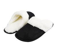 riemot Unisex Warme Plüsch Hausschuhe Weiche Pantoffeln Slipper, Style 9, 5 UK