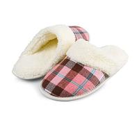 riemot Unisex's Warme Plüsch Hausschuhe Weiche Pantoffeln Slipper, Style 1, 9/9.5 UK