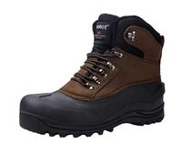 riemot Women's Men's Snow Boots Winter Ankle Boots for Dog Walking Hiking Riding