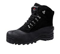 riemot Women's Men's Snow Boots Winter Ankle Boots for Dog Walking Hiking Riding