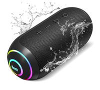 RIENOK Bluetooth Speaker 40W 5200mAh Wireless Portable Waterproof Speaker with Tweeter & Woofer, 30H Playtime, IPX7, Bluetooth 5.3, TF Card, Stereo Pairing, for Home Garden Party Camping Travel