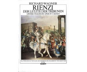 Rienzi, der Letzte der Tribunen WWV 49 Piano reduction Wagner Große tragische Op