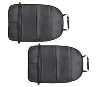 Rieoany 2-Piece Car Seat Back Protector, Child Car Seat Kick Mats, Waterproof, Oxford Fabric, Black