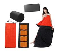 RIEONA Electric Sleeping Bags, Sleeping Bag Heater, USB Charging Camping Sleeping Bag, Adjustable Temperature Modes Heated Sleeping Pad for Camping, Backpacking or Outdoor Hiking