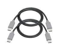 Riertostng 2Pcs USB C Charging Data Cable 0.5M/1.5FT, USB Type C Male to USB Type C Male Power Cord with OTG Feature, Compatible Laptop, Cell Phone, Tablet, MP3 Player, Headset