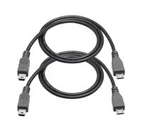 Riertostng Micro USB to Mini USB Charging Data Cable, 0.5M/1.6FT 2.0 Micro Male to Mini Male Converter with OTG Feature, Compatible Cell Phone, Tablet, MP3 Player, Game Controller, Digital Camera
