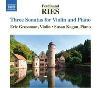 Ries / Grossman / Ka - Sonatas for VLN & Pno [New CD]