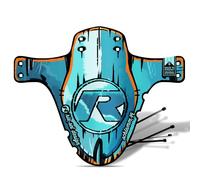 Riesel Design Mudguard 2023/24 Mudguard Polyethylene Mountain Bike Mudguard with Stylish Cable Clamps/Mudguard and Modern Mudguard for All Bike Sizes