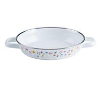 Riess 0044-070 Egg Pan Diameter 20 cm Height 4 cm Country Special Decoration Flora