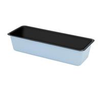 Riess, 0633-028 Bread Baking Tin 35 cm Baking Enamel Blue 36.7 x 14.2 x 8.3 cm Weight 0.716 kg Volume 3.2 L