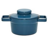 Riess, 2102-200, Pot, Diameter 16 cm, Capacity 0.75 Litre, Silent Blue, AROMAPOTS, Truehomeware, Enamel, Induction