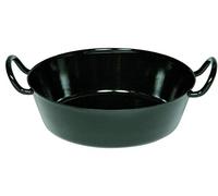 Riess, 0383-022, Cutlet pan 30, Classic - Black Enamel, Diameter 30 cm, Height 10.8 cm, Capacity 3.00 litres, Enamel, Black, Induction