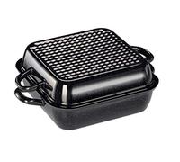 Riess Classic - Fry- And Baking Pans Baking Pan with Lid, Diameter-26 cm Black