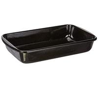 Riess Classic - Fry- and Baking Pans Rectangular Baking, Diameter-38 x 1 cm Black