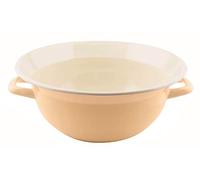 Riess Classic - Household Articles Colour/Pastel Bowl with 2 Handles, Diameter-28 cm Golden Yellow