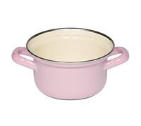 Riess Classic - Household Articles Colour/Pastel Casserole with Chrome Rim, Diameter-12 cm Pink