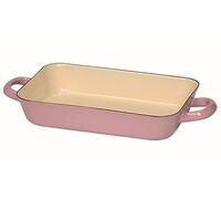 Riess Classic - Household Articles Colour/Pastel Rectangular Baking Dish, Diameter-26/17 Pink
