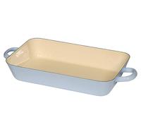 Riess Classic - Household Articles Colour/Pastel Rectangular Baking Dish, Diameter- 33/20 Blue
