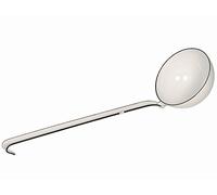 Riess Classic - White Ladle, Diameter- 7 cm Off White