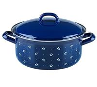 Riess Country - Dirndl Covered Casserole 24 cm, Diameter- Blue
