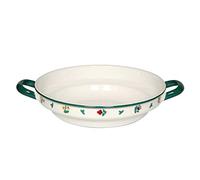 Riess Country-Gmundner Strewn flowersFarmer Bowl Flat, Diameter-28 Cm Multi Colour