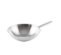 Riess Cristal Wok, Diameter- 30 cm Silver
