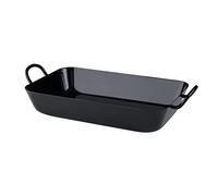 Riess, Oma's 0451-022 Frying Pan 29/18 Classic Black Enamel 29 x 18 cm Height 8.8 cm Black Enamel Induction
