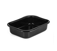 Riess, Wavehandle 0431-106 Frying Pan, Black Eternity, Extra High, 36 x 26.5 x 9.8 cm, Baking Pan, Enamelled
