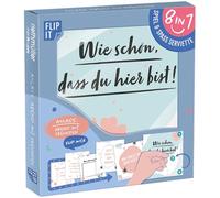 Riethmüller Serviettes Evening with Friends 33 cm x 33 cm, Pack of 12, Printed on Both Sides - Large Paper Napkins with 8 Interactive Fun Motifs for Game Nights and Social Rounds - Table Decoration