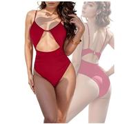 Rietoiu Rorcie Cut-Out Tummy Control One Piece Swimsuit,2024 New Rorcie Swimsuit,Rorcie Backless Body Shape Bra,Shecurve Swimsuit,Tummy Control Bathing Suits,High Cut Out Tummy Control (Pink, M)