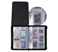 Rieton Graded Card Binder - Holds 40 Slabs, 4 Pocket Binder for PSA, CGC, CSG, FCG, FGS