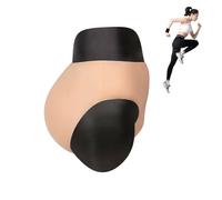 RIEZRS Realistic Silicone Panties Butt Lift Padded Shapewear Control Panty Crossdressing Underwear for Transgender Ladyboy,Color 3,basics