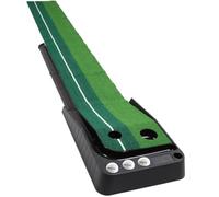 Rife By American Golf Putting Mat - 300cm x 30cm Indoor Outdoor Golf Green with Automatic Ball Return, Portable Training Mat for Home Office Practice