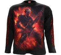 Spiral Riff Burner - Long-sleeved Top Long-sleeve Shirt black XXL