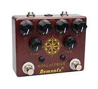 Rifftone Demonfx KING OF DRIVE Dual Overdrive 4 Position Dip option New and Nice
