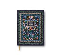 RIFLE PAPER CO. 2026 12-Month Bookbound Planner, Keep Your Plans for the New Year Organized, Effortless and Beautiful Planning, Patterned in Gorgeous Wildwood