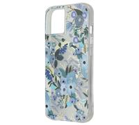 Rifle Paper Co. iPhone 14 Case/iPhone 13 Case [Compatible with MagSafe] [10ft Drop Protection] Cute iPhone Case 6.1" with Floral Pattern, Anti-Scratch, Shockproof, Slim Fit - Garden Party Blue