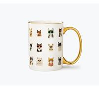 RIFLE PAPER CO. Cool Cats Mug, for Everyday Use and Gatherings with Unique Designs, for Friends and Family Anytime of the Year, Coffee Tea Enthusiasts and more